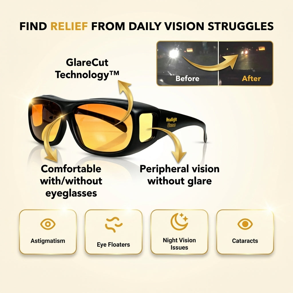 BRIGHTWAY GLASSES™ WITH GLARECUT TECHNOLOGY