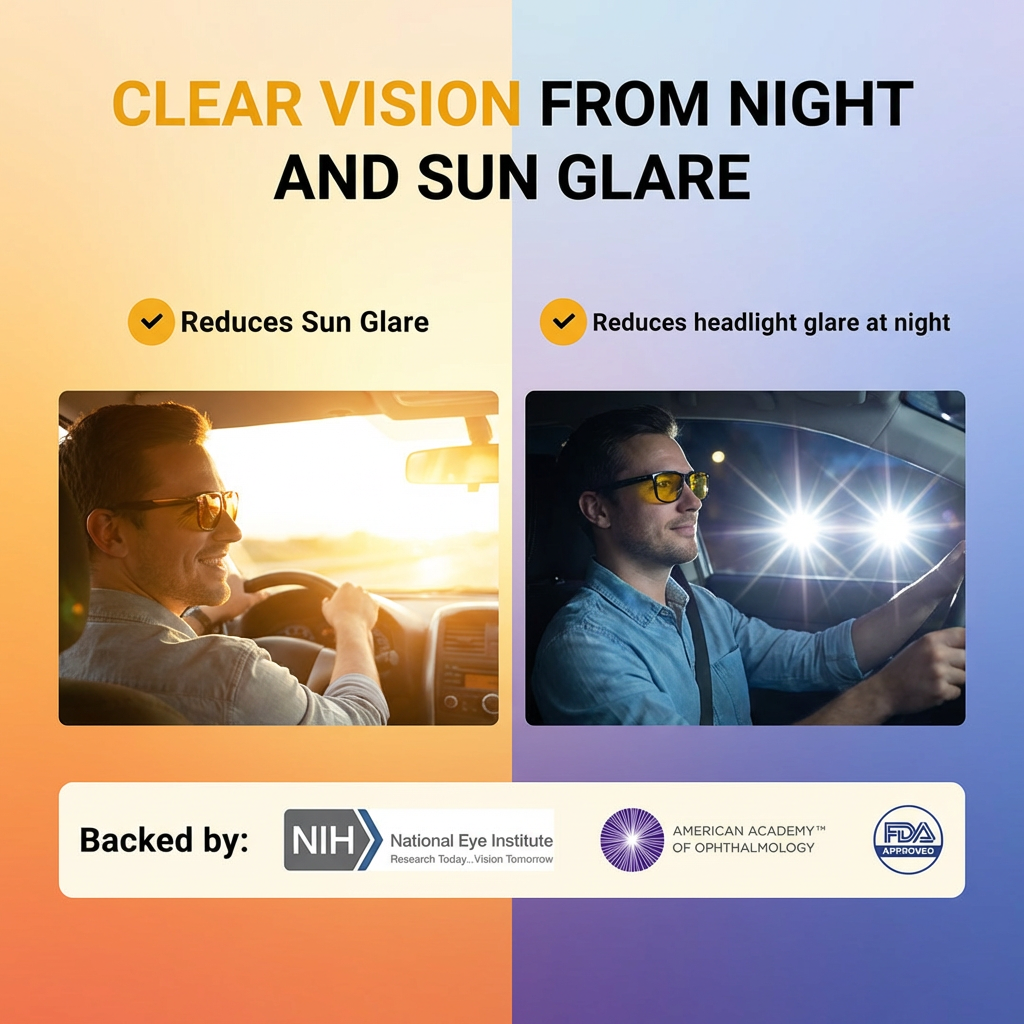 BRIGHTWAY GLASSES™ WITH GLARECUT TECHNOLOGY